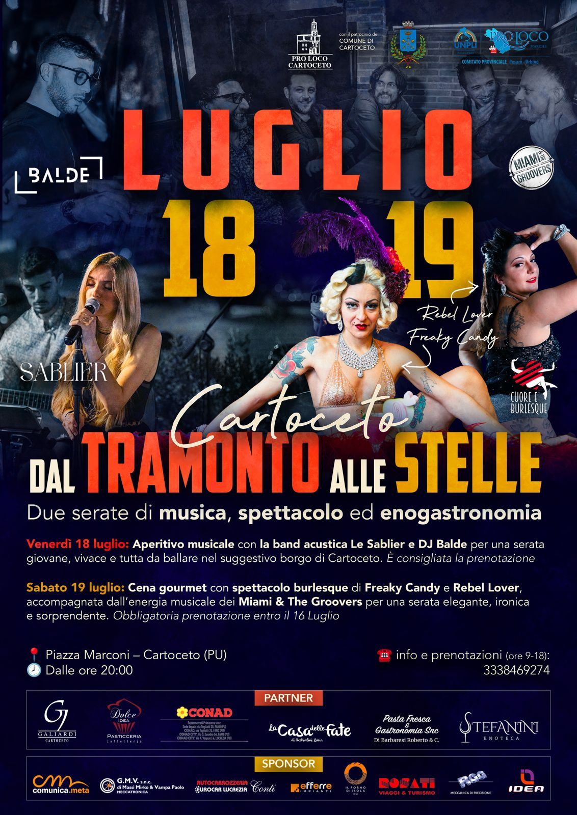 Dal Tramonto alle Stelle – 18 e 19 Luglio 2025