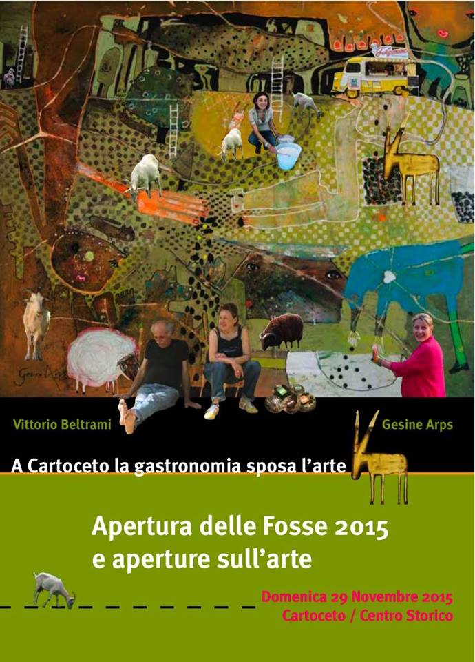 Apertura delle Fosse 2015: arte e gastronomia a Cartoceto