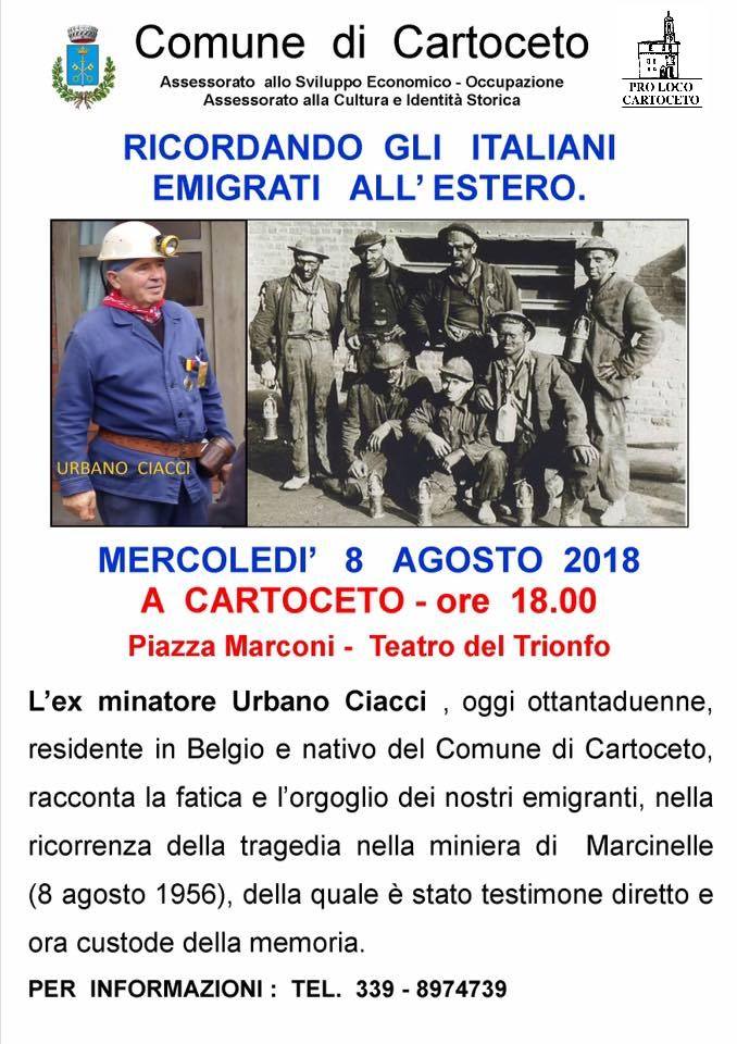 Un ricordo per gli italiani emigrati all’estero