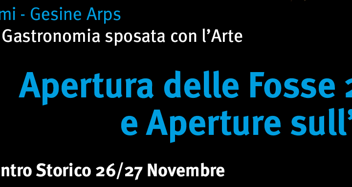 Apertura delle Fosse 2016