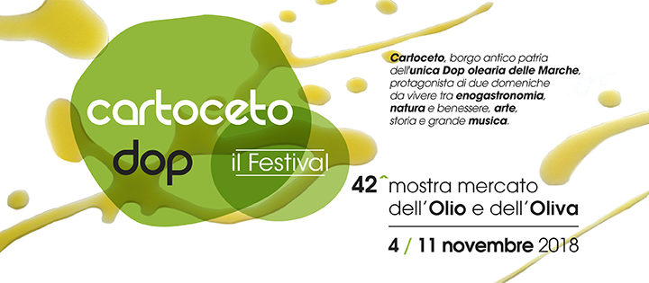 Cartoceto DOP, il Festival – 42^ Mostra Mercato dell’Olio e dell’Oliva