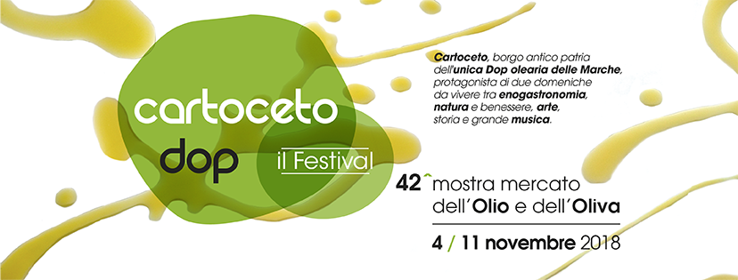 Cartoceto DOP, il Festival – 42^ Mostra Mercato dell’Olio e dell’Oliva