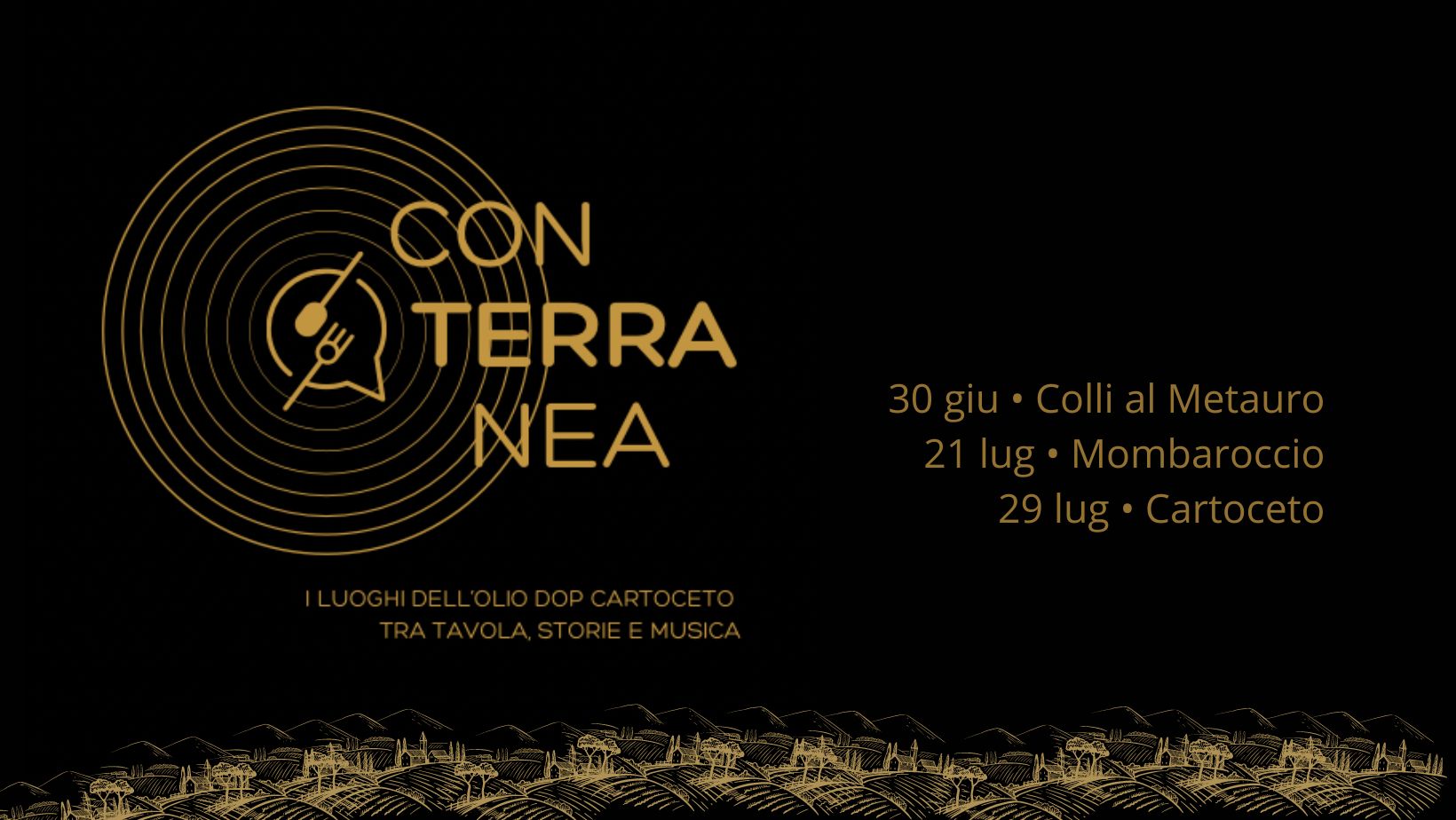 TORNA CONTERRANEA, ENOGASTRONOMIA, CONCERTI, SPETTACOLI E RIFLESSIONI NELLA TERRA DELLA DOP CARTOCETO