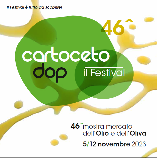 Cartoceto dop il Festival – 46a Mostra Mercato dell’Olio e dell’Oliva – 5/12 novembre 2023