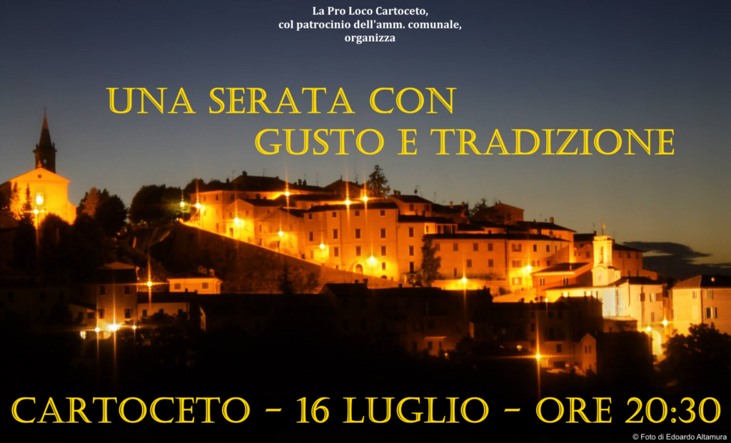 Gusto e tradizione 2016