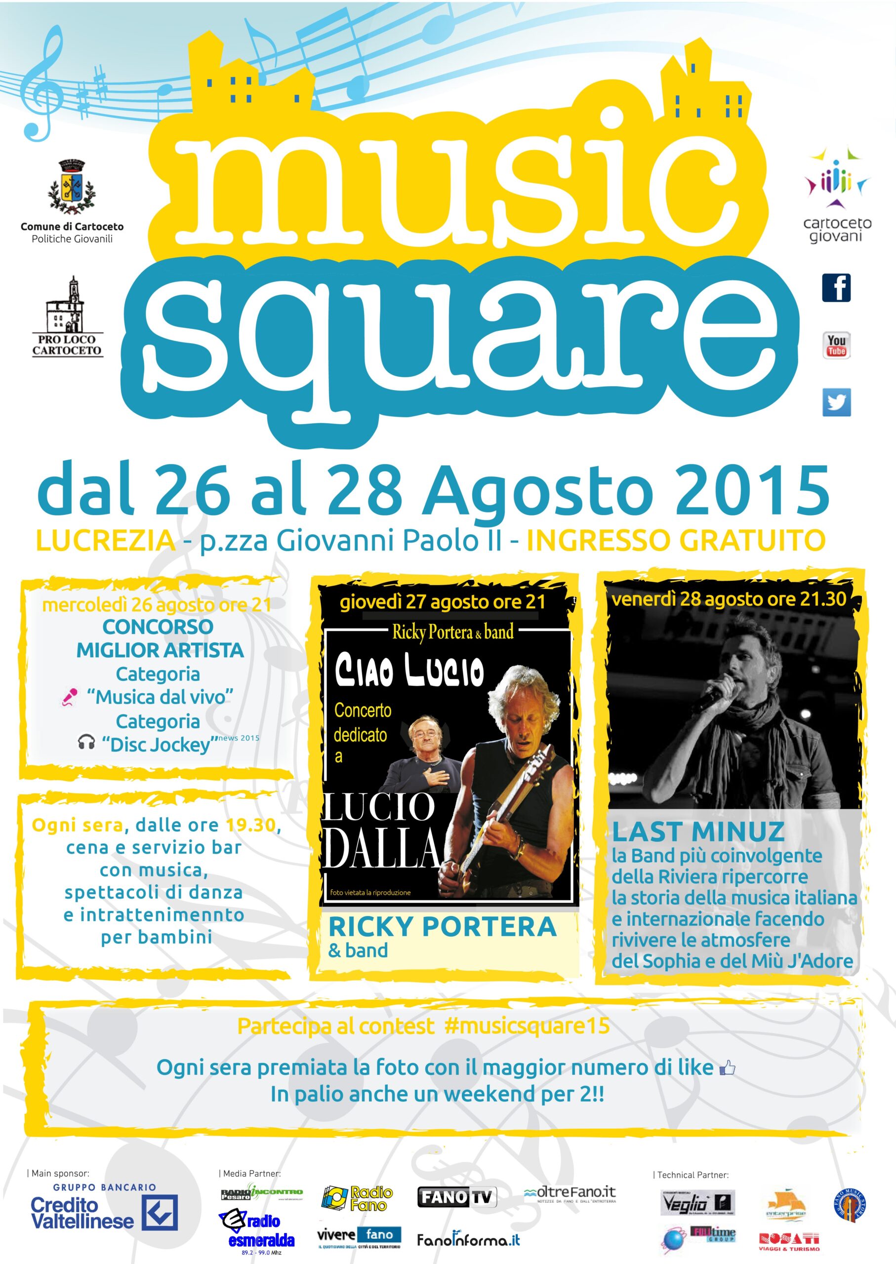MUSIC SQUARE “Frammenti e Contaminazioni” – VII edizione