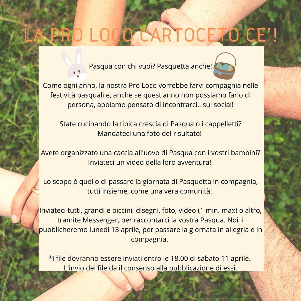 LA PRO LOCO CARTOCETO C’E’!