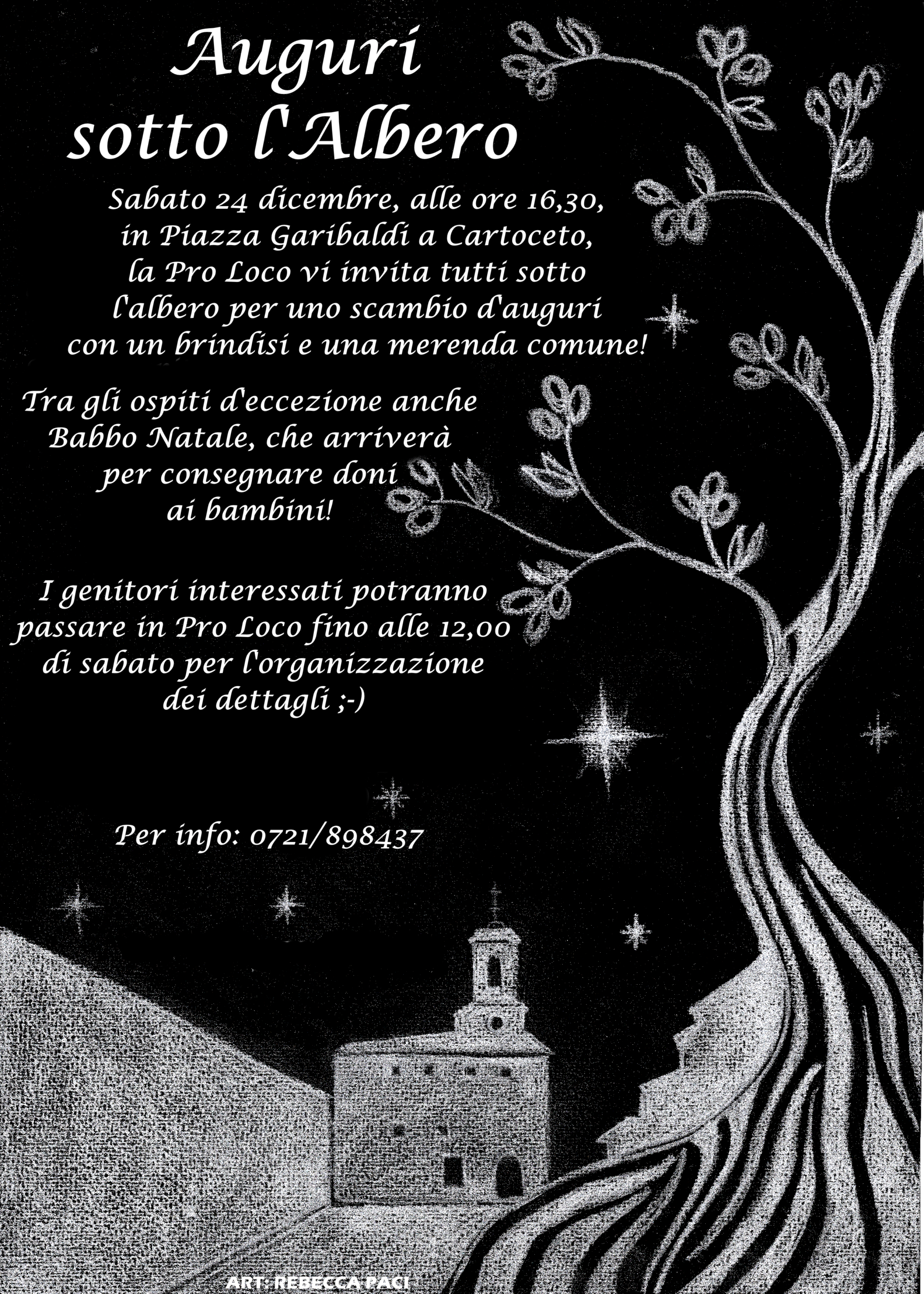 Un brindisi insieme per la Vigilia di Natale