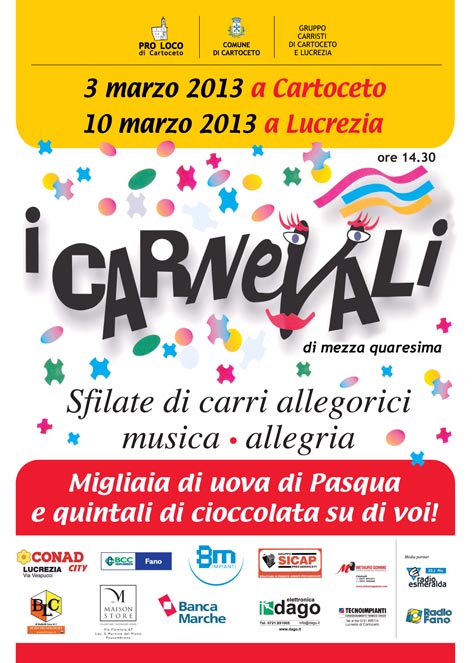 Carnevali di Mezza Quaresima 2013