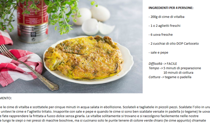 Frittata alle vitalbe