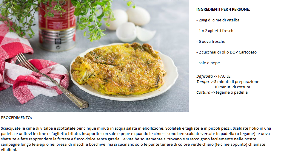 Frittata alle vitalbe