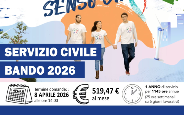 SCEGLI IL SERVIZIO CIVILE UNIVERSALE ALLA PRO LOCO DI CARTOCETO.  UN ANNO AL SERVIZIO DELLA TUA COMUNITA’