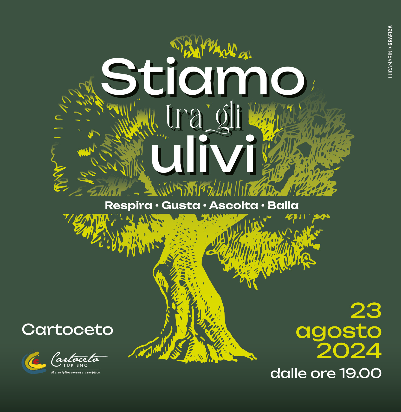 Stiamo tra gli ulivi