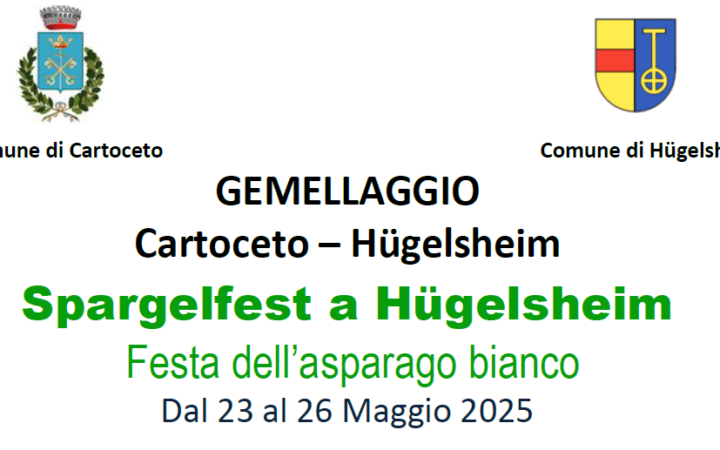 Festa dell’asparago bianco Dal 23 al 26 Maggio 2025