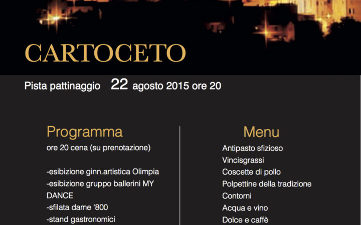 Una serata con gusto e tradizione