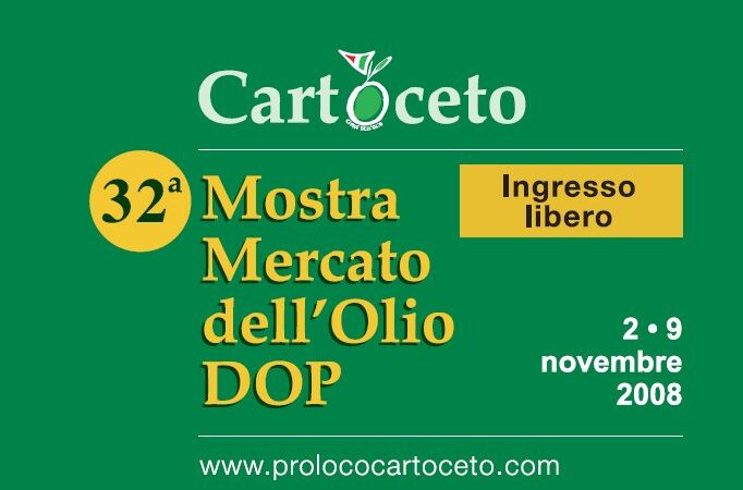 32° Mostra Mercato dell’Olio DOP