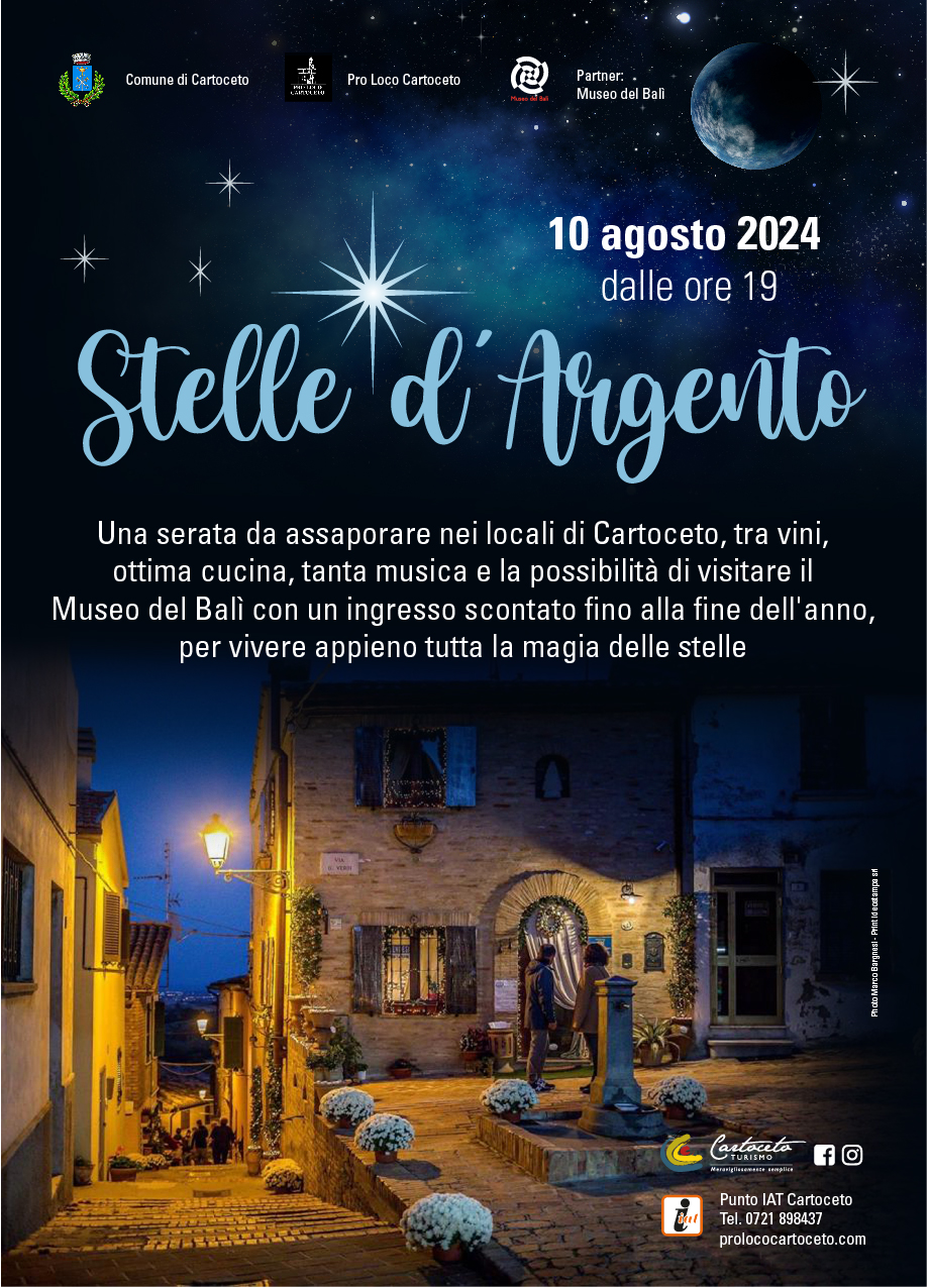 Stelle d’Argento – 10 agosto 2024