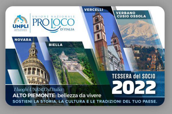 È ARRIVATA LA NUOVA TESSERA SOCIO 2022